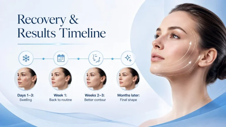 Buccal fat removal recovery and results timeline