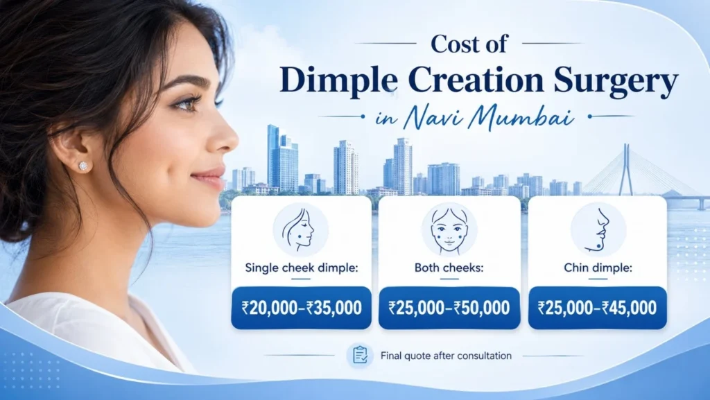 Cost of dimple creation surgery in Navi Mumbai