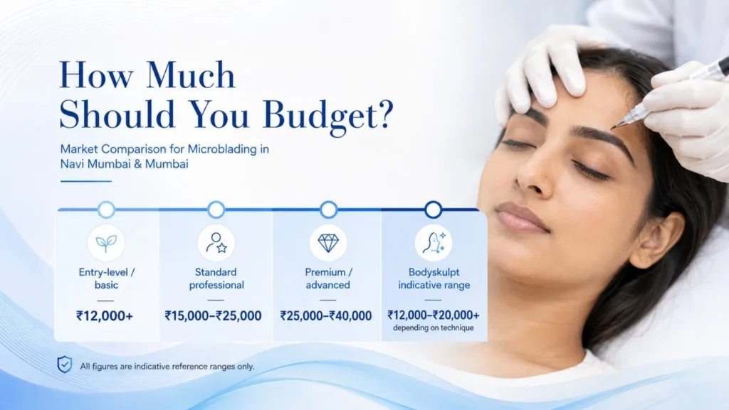 Factors determining final microblading cost in Navi Mumbai